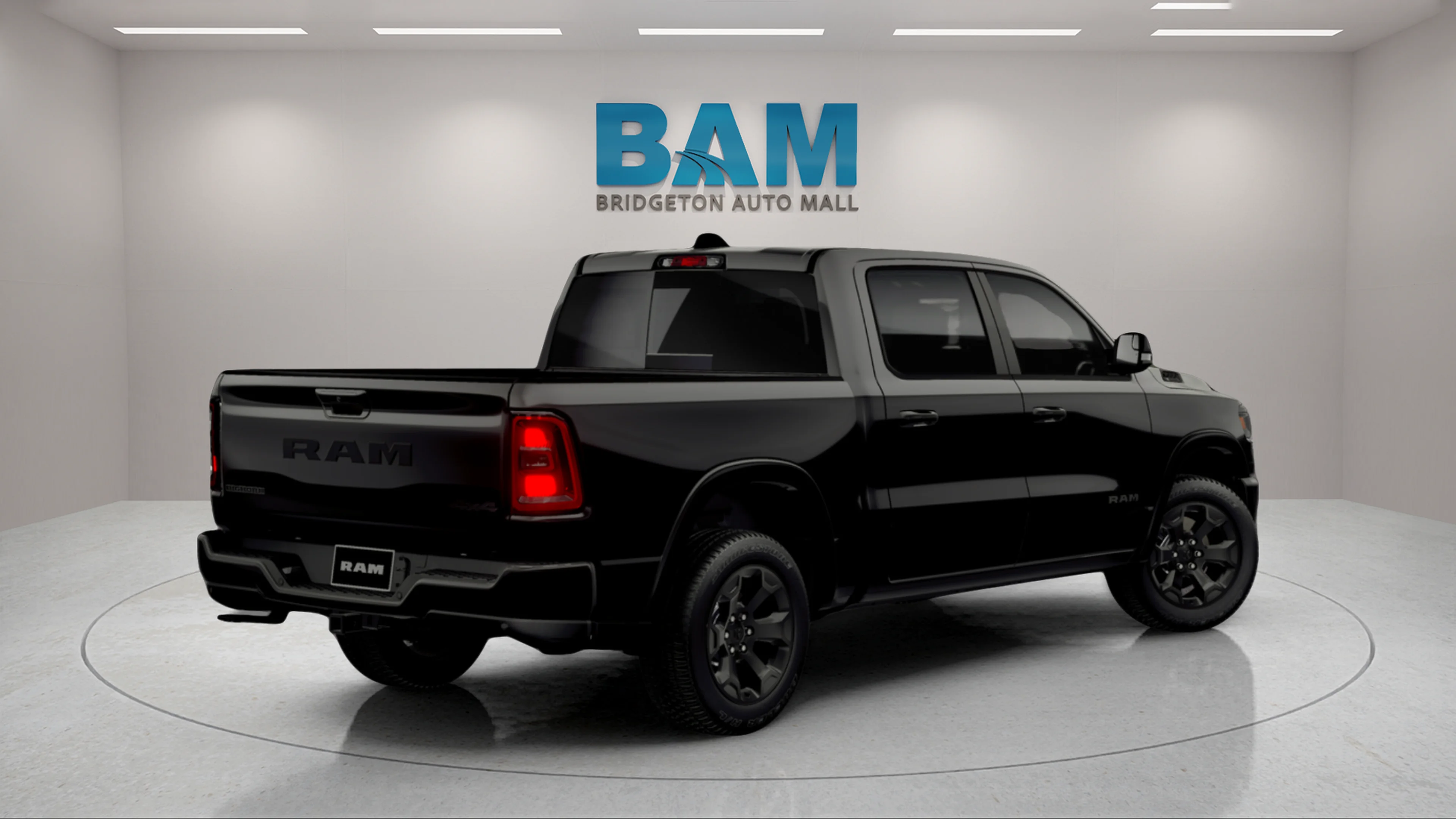 New 2026 Diamond Black Crystal Pearlcoat Ram Big Horn image 5