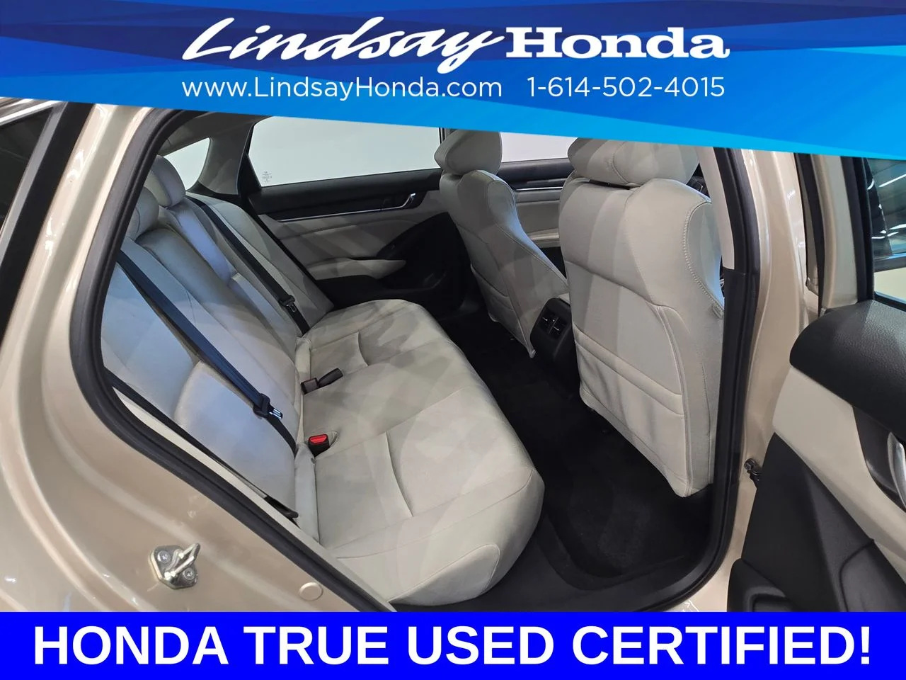 Certified Used 2019 Champagne Frost Pearl Honda EX image 8