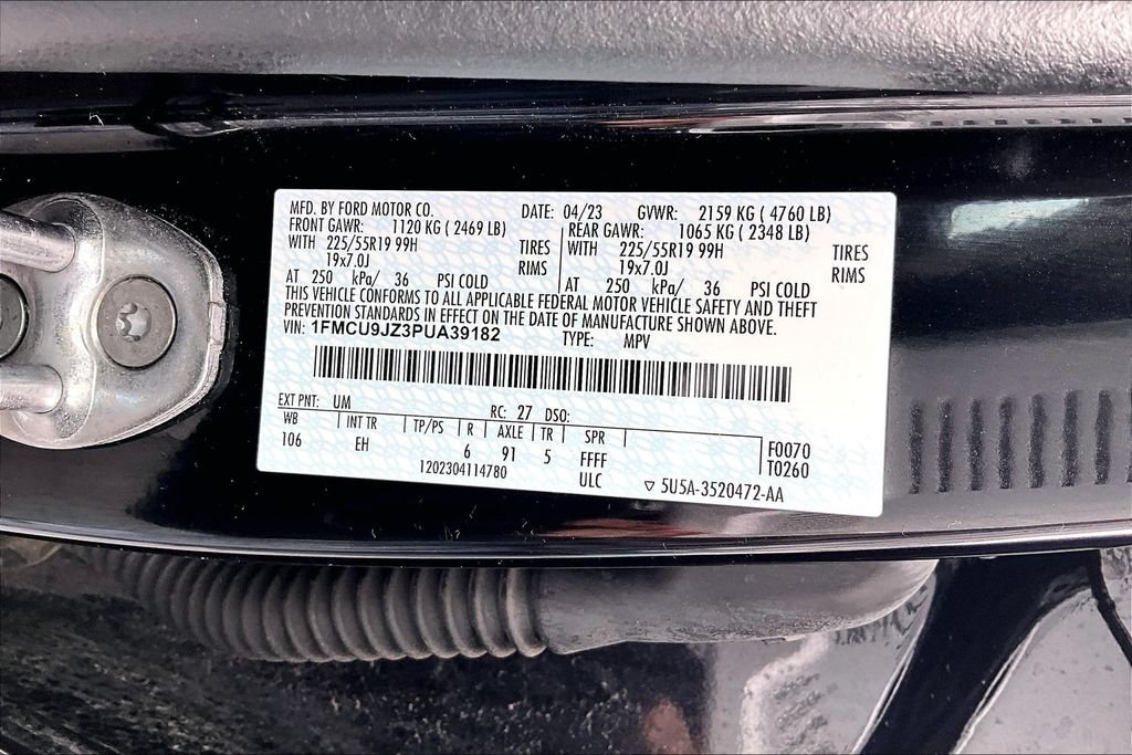 Used 2023 Black Metallic Ford Platinum image 35