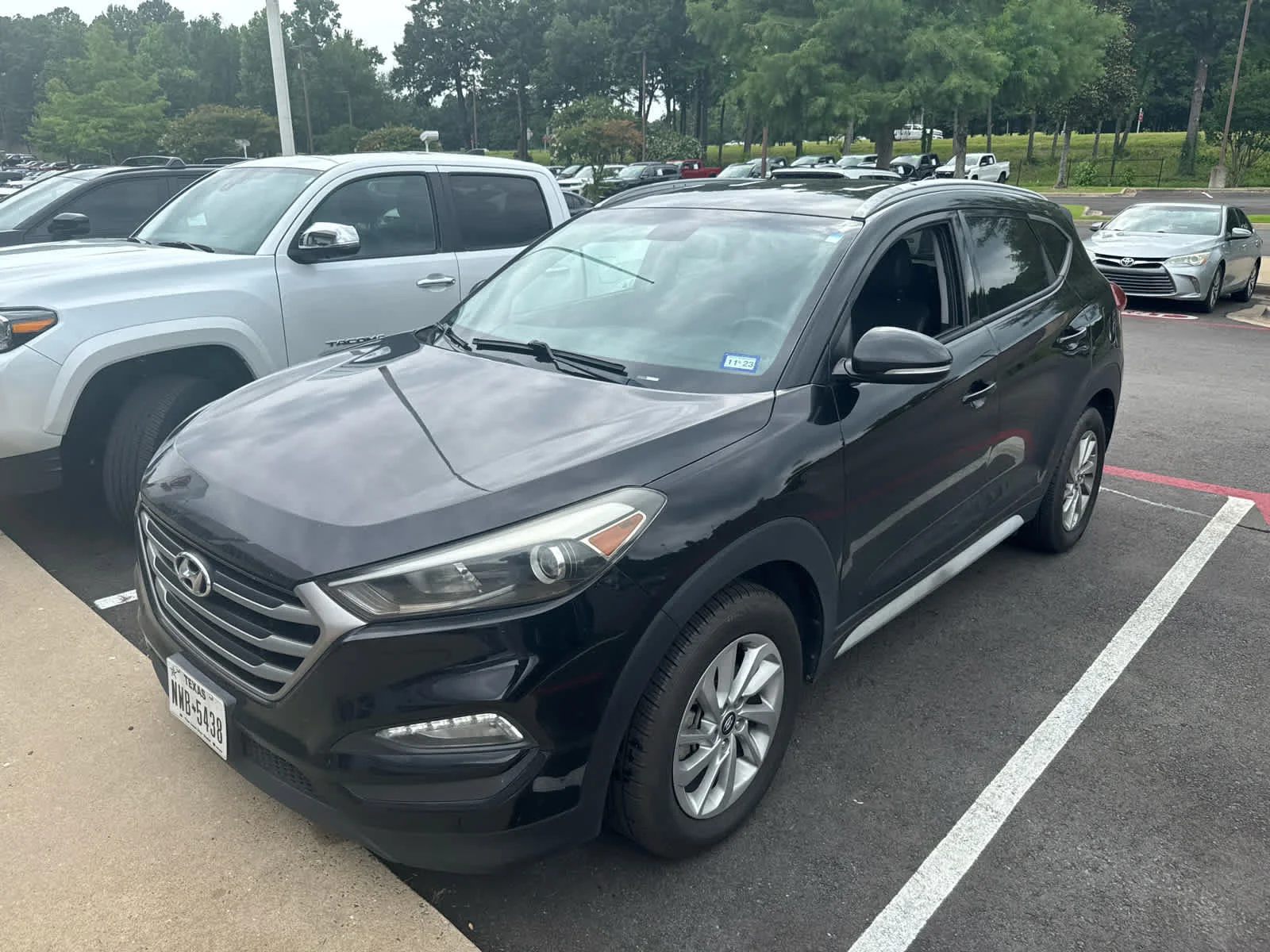 Used 2018 Hyundai Tucson SE Plus with VIN KM8J33A4XJU655738 for sale in Little Rock, AR