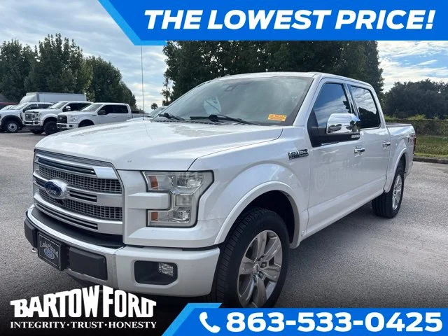 Used 2015 White Ford Platinum image 1
