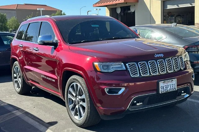 Used 2017 Jeep Grand Cherokee Overland with VIN 1C4RJFCG9HC942168 for sale in Napa, CA