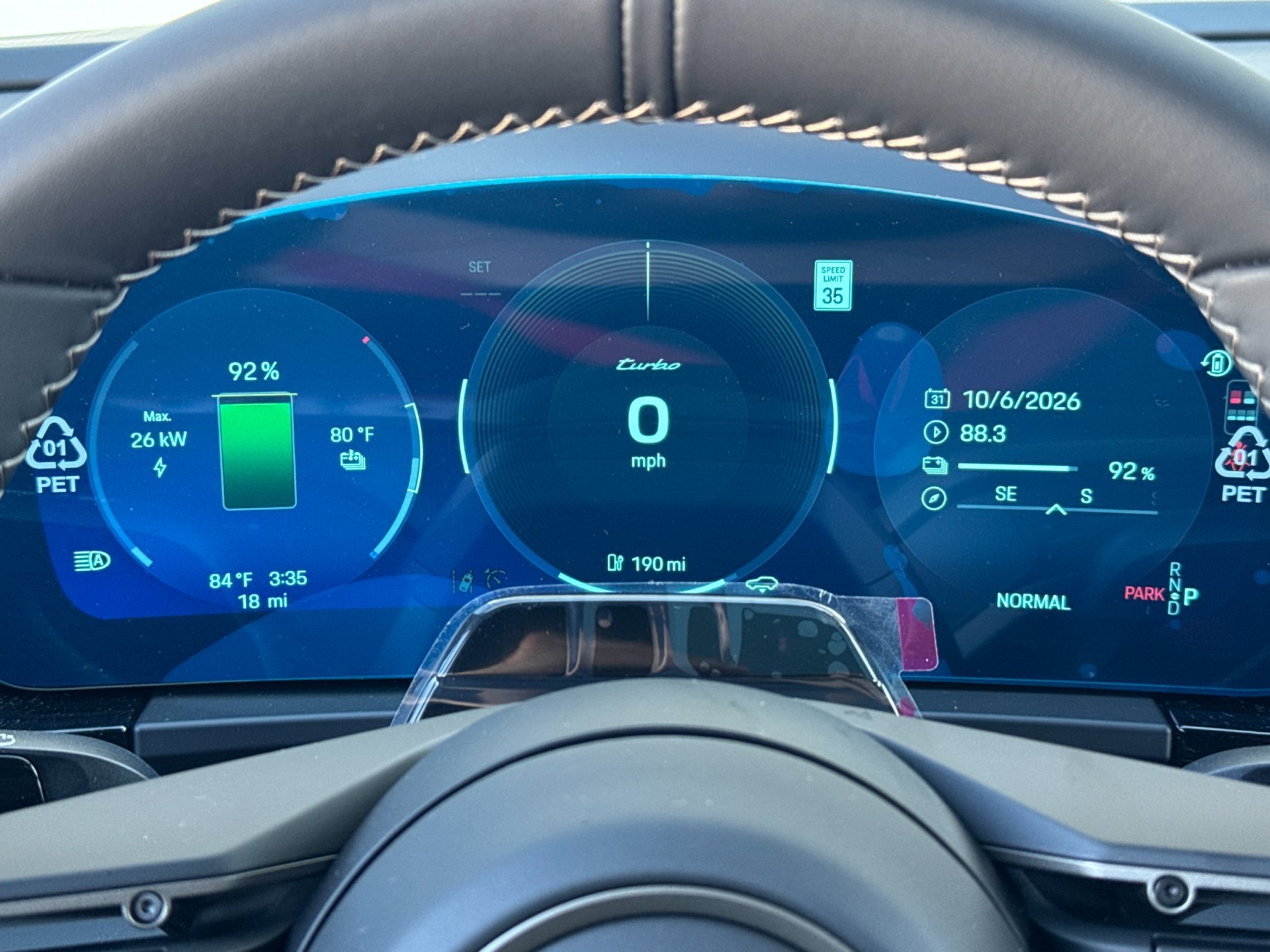 New 2026 Black Porsche Turbo Electric image 16
