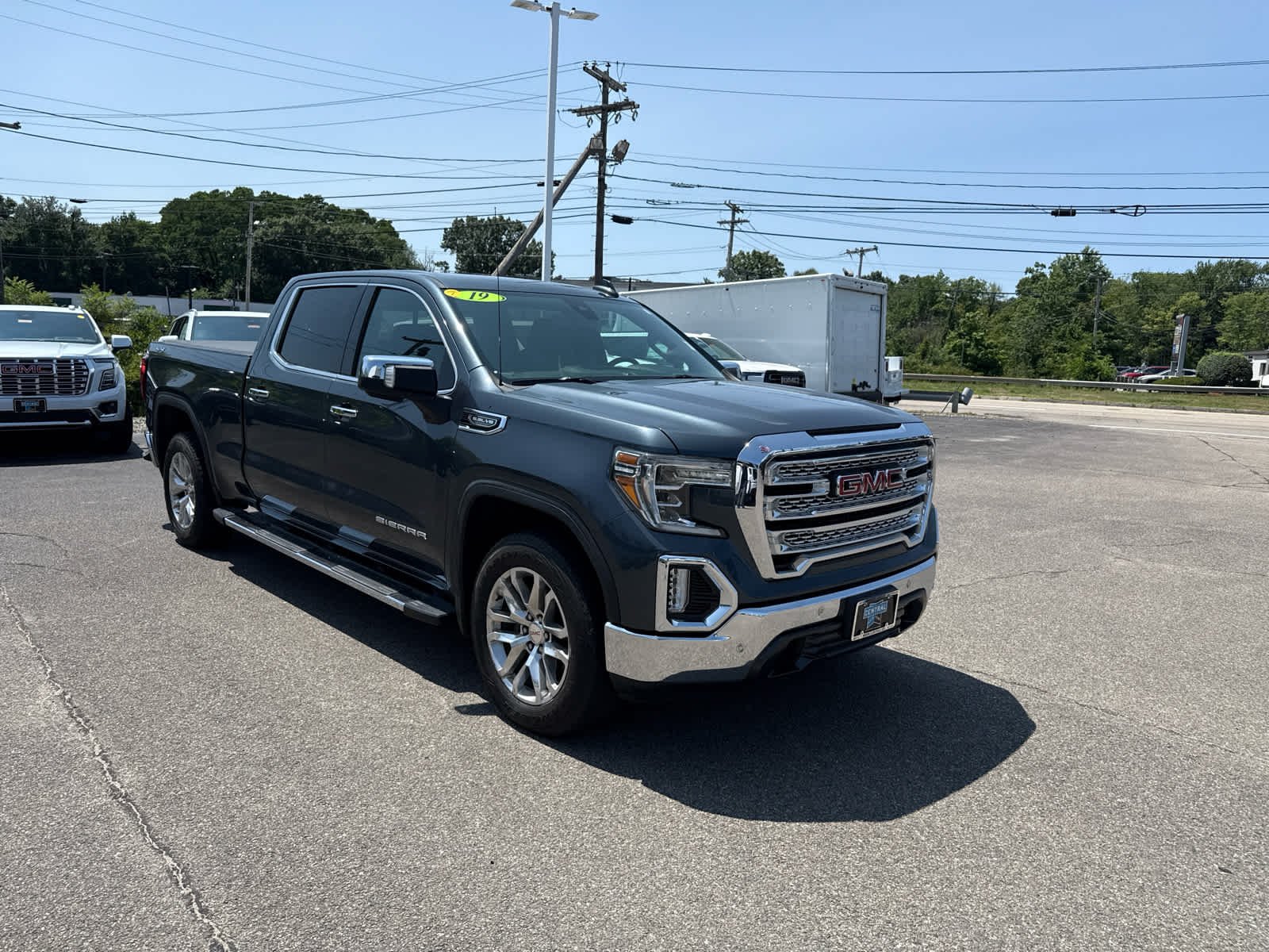 Used 2019 DARK SKY METALLIC GMC SLT image 7