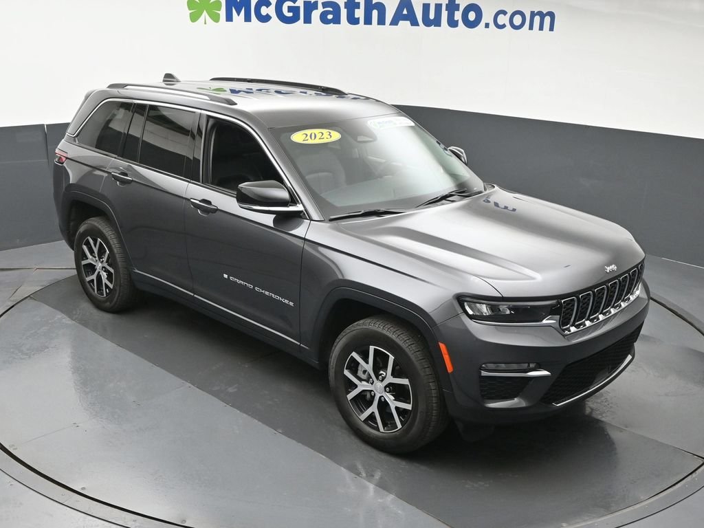 Used 2023 Gray Jeep Limited image 3