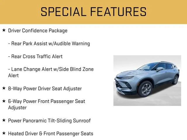 Used 2024 Sterling Gray Metallic Chevrolet 3LT image 20