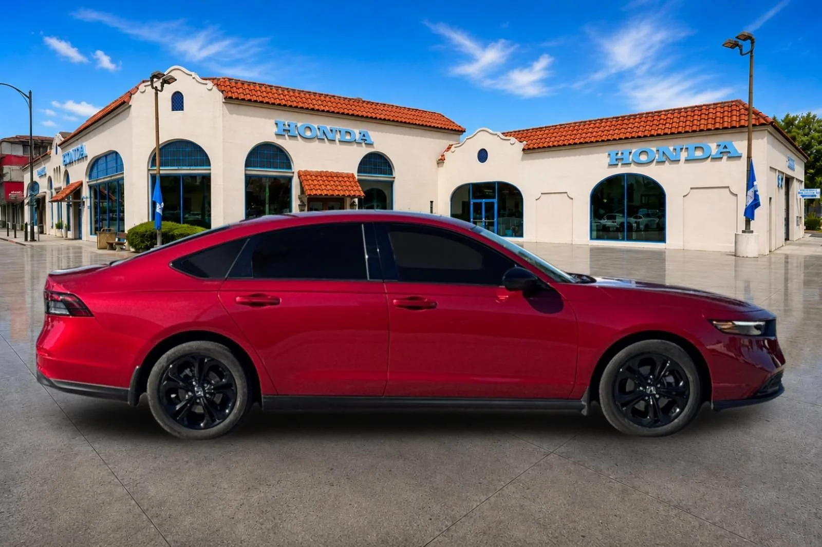 Certified Used 2025 Radiant Red Metallic Honda SE image 44
