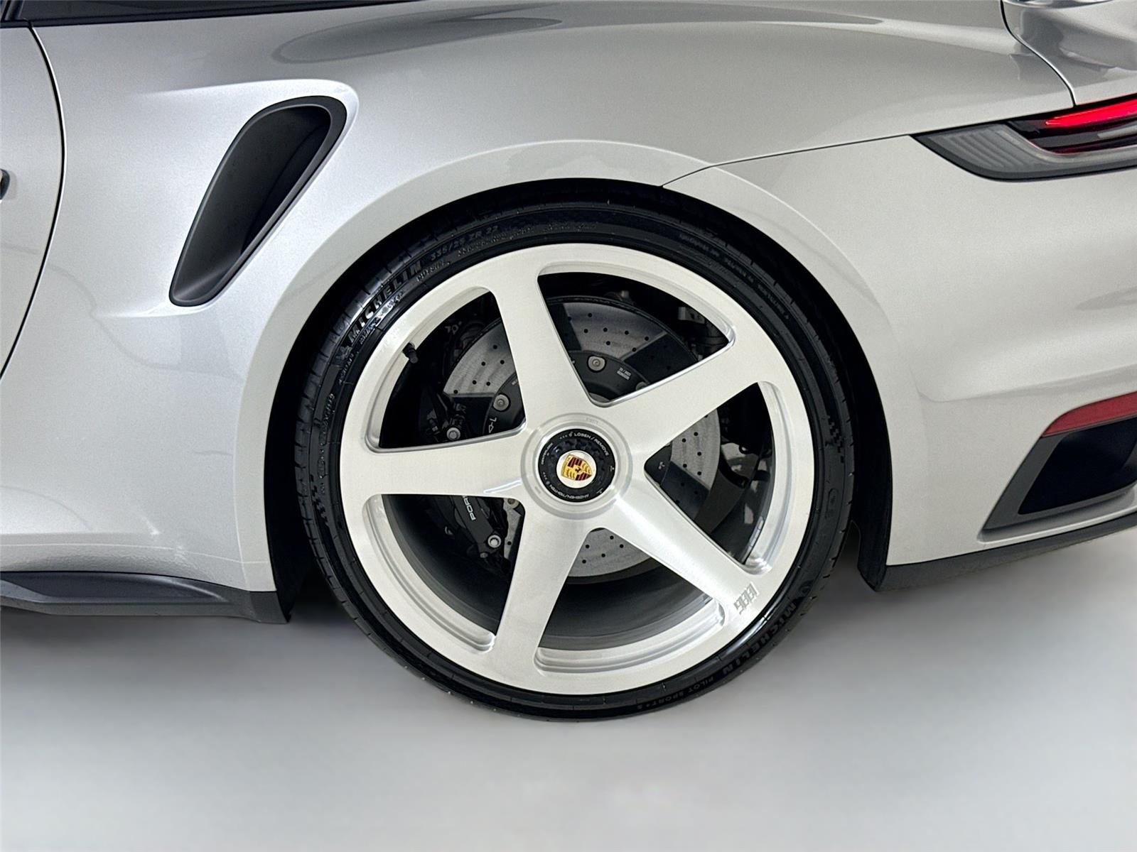 Used 2024 GT Silver Metallic Porsche Turbo S | AG Luxury Wheels |PCCB | Front Lift | Sport Seats image 43