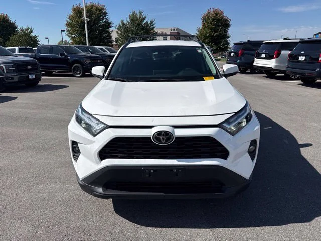 Used 2025 Toyota RAV4 XLE with VIN 2T3P1RFV0SW589794 for sale in Kansas City
