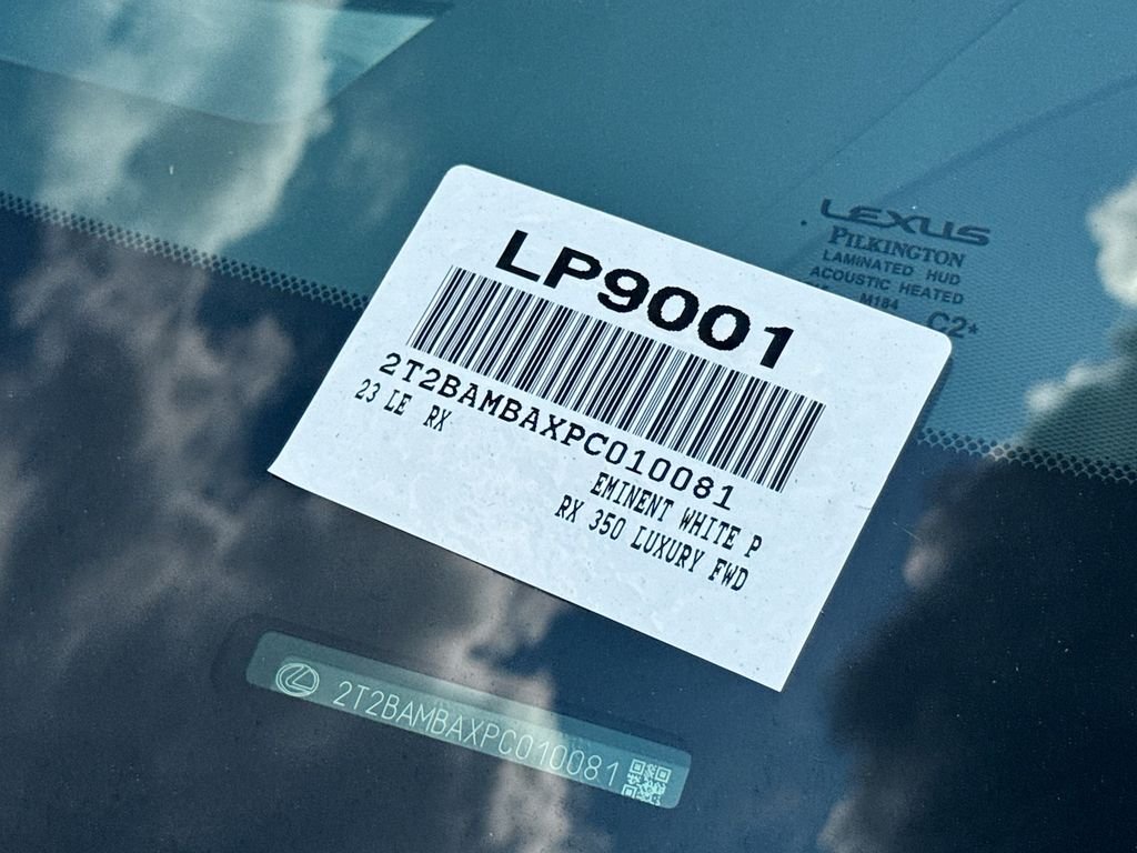Certified Used 2023 White Pearl Lexus 350 Luxury image 17