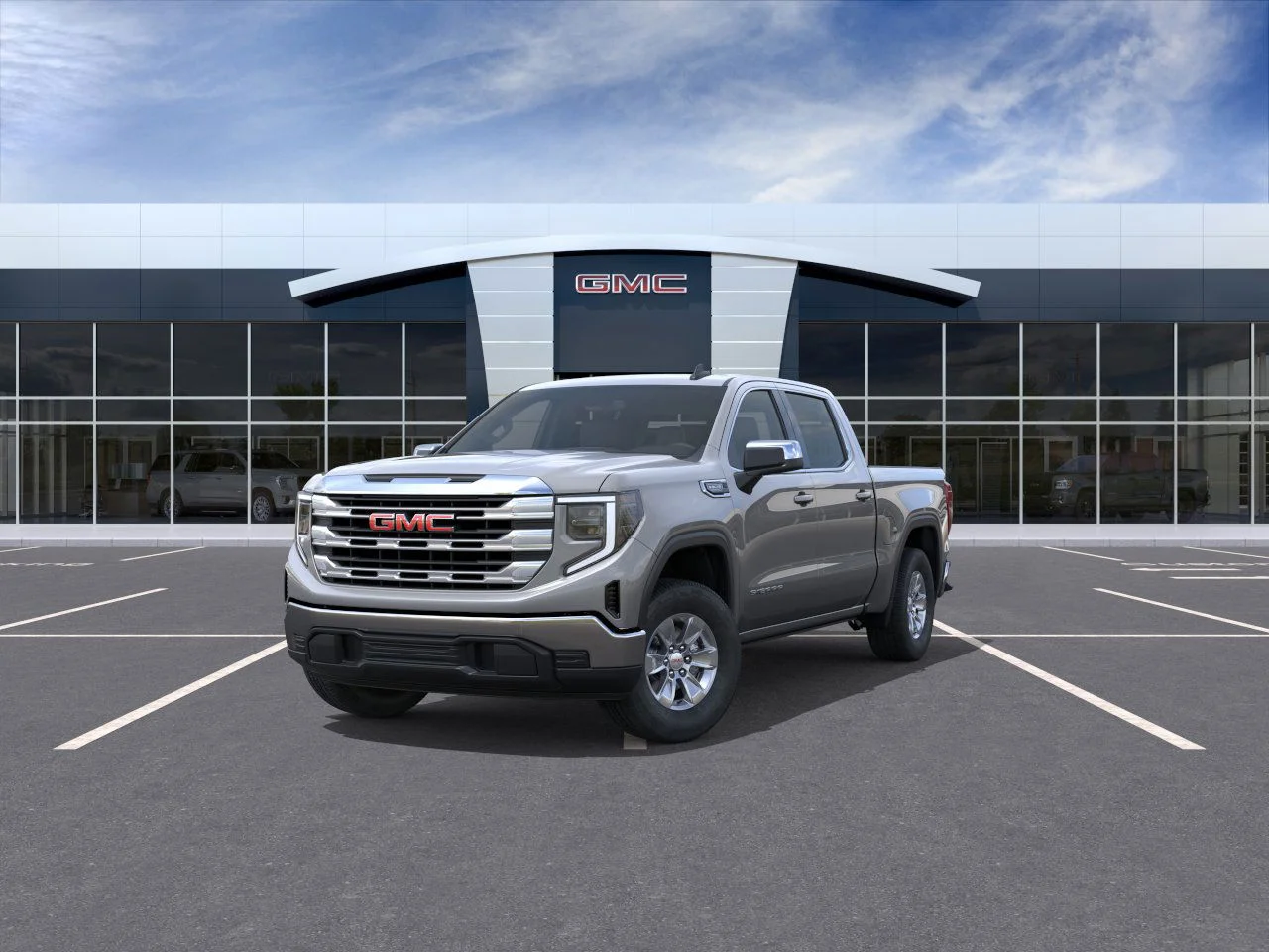 New 2026 Sterling Metallic GMC SLE image 28
