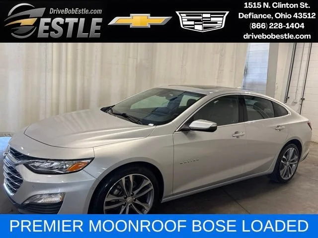 Used 2022 Silver Ice Metallic Chevrolet Premier image 1