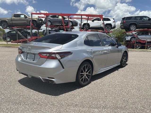 Used 2021 Silver Toyota SE image 4
