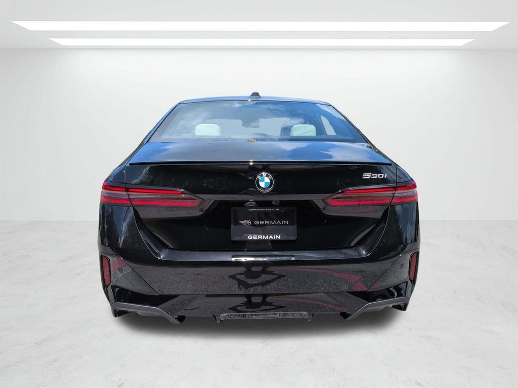 New 2027 Black Sapphire Metallic BMW 530i image 5