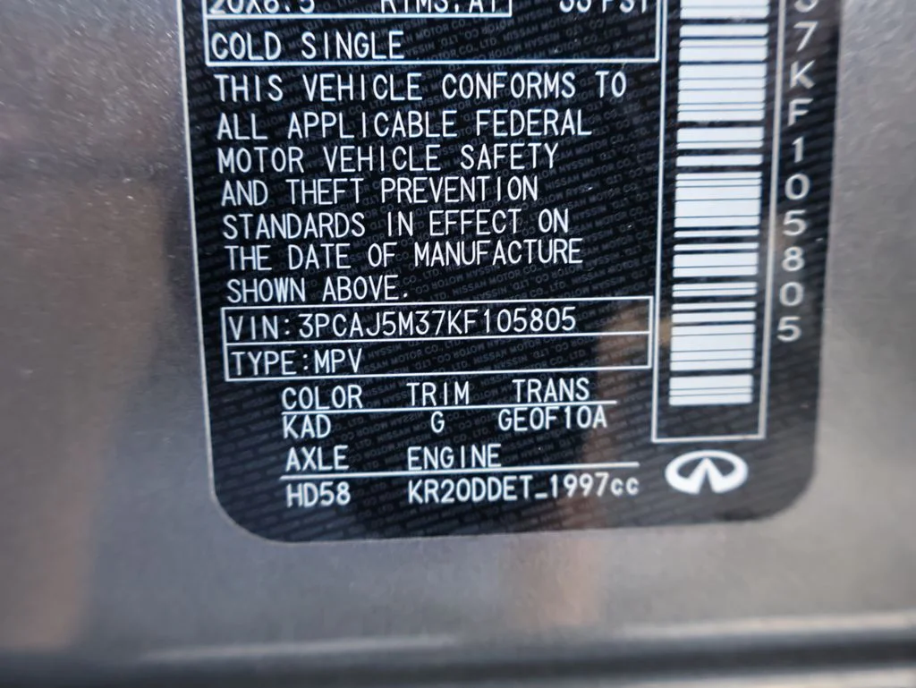 Used 2019 Gray INFINITI ESSENTIAL image 20