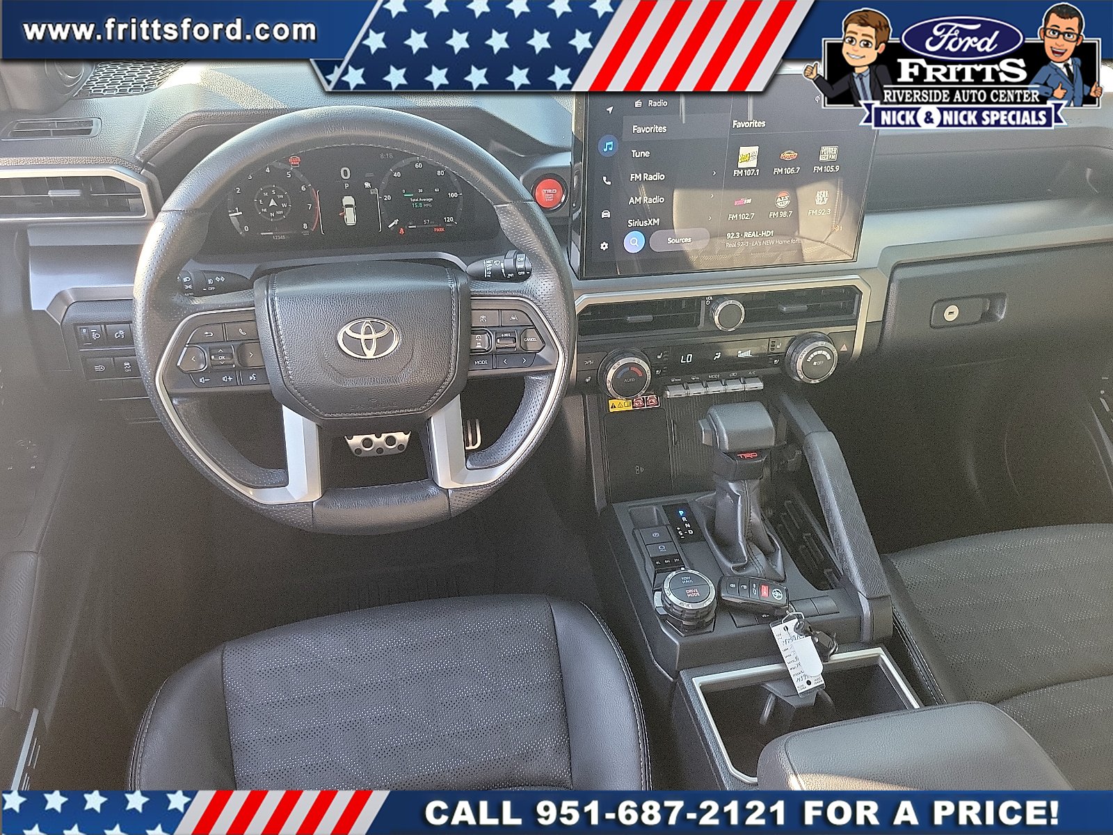Certified Used 2025 Pearl Toyota TRD Sport Premium image 5