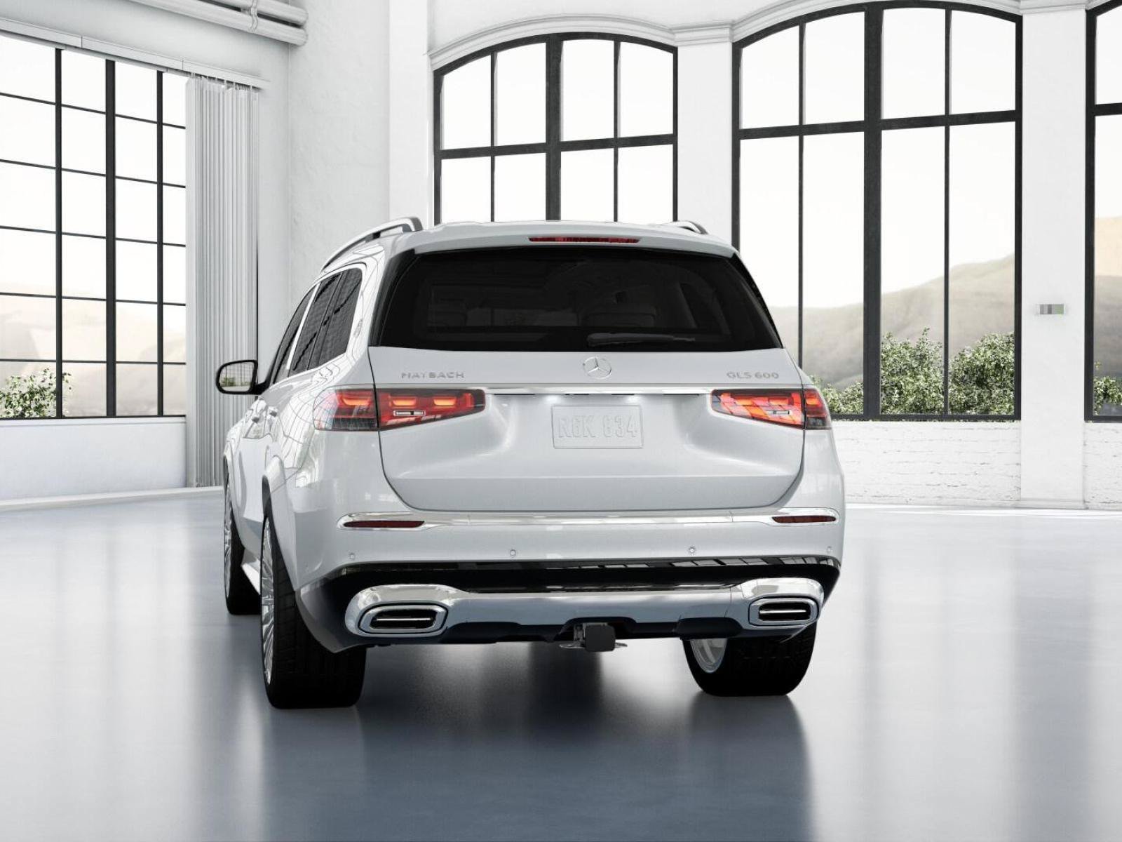New 2026 MANUFAKTUR Moonlight White Metallic Mercedes-Benz Maybach GLS 600 image 26