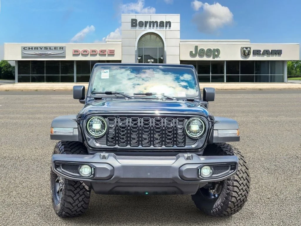 Certified Used 2025 Black Jeep Willys 4xe image 6