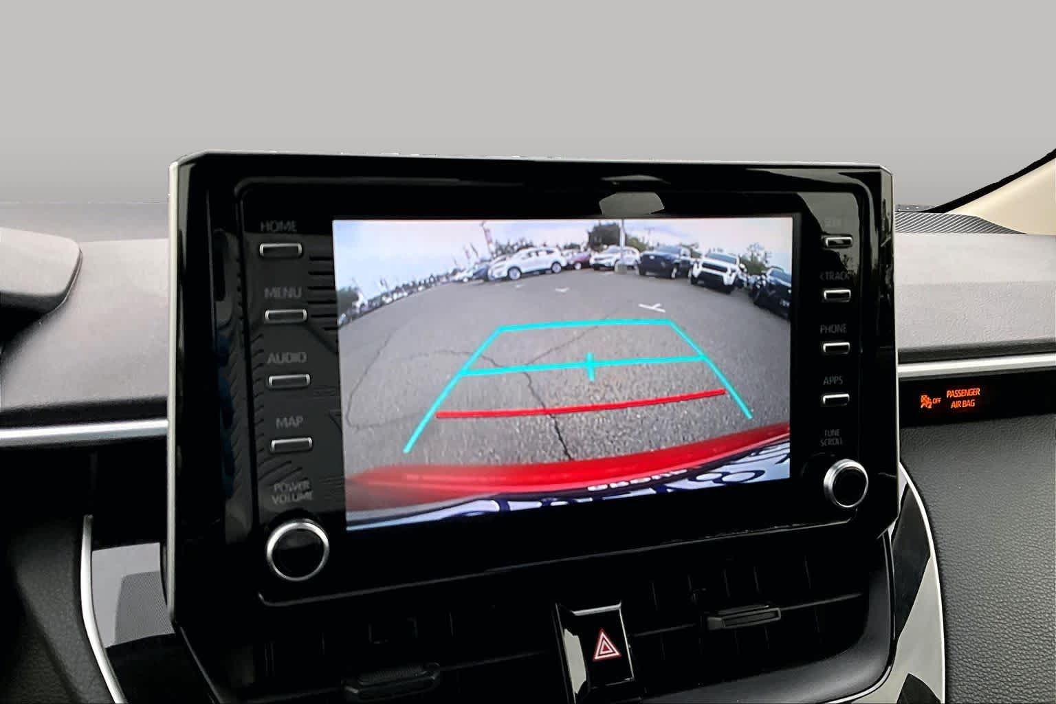 Used 2020 Barcelona Red Metallic Toyota LE image 26