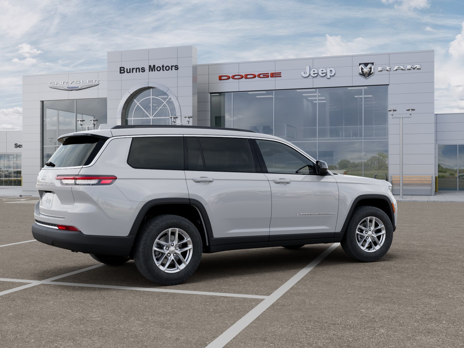 New 2026 Bright White Clear-Coat Exterior Paint Jeep Laredo X image 30