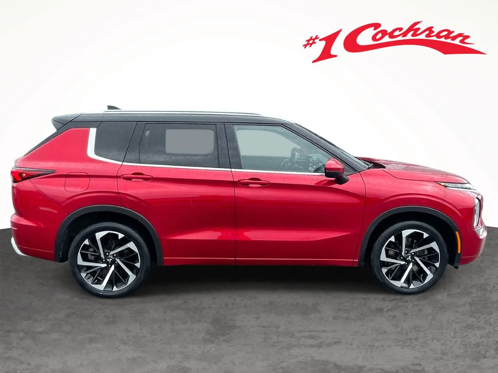 Used 2024 Red Diamond w/ Black Roof Mitsubishi SEL image 6