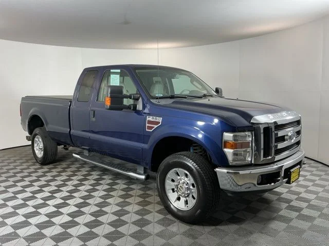 Used 2008 Dark Blue Pearl Clearcoat Metallic Ford Lariat image 3