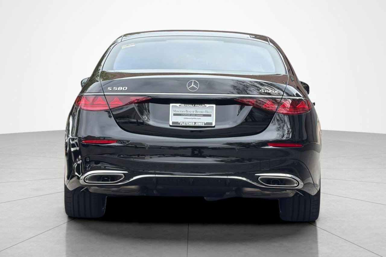 New 2027 Black Mercedes-Benz S 580 4MATIC® Sedan image 4