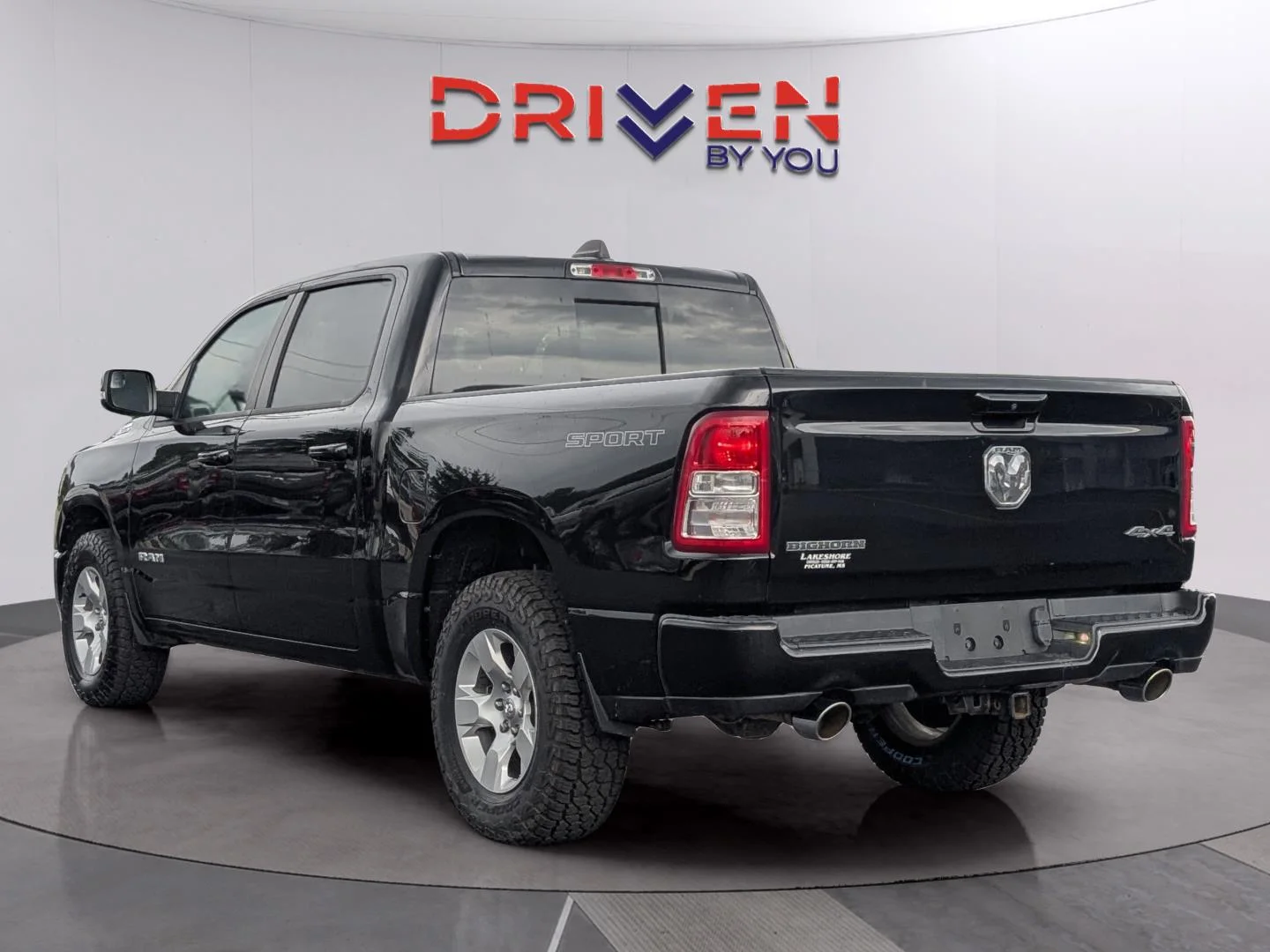 Used 2020 Diamond Black Crystal Pearlcoat Ram Big Horn image 3