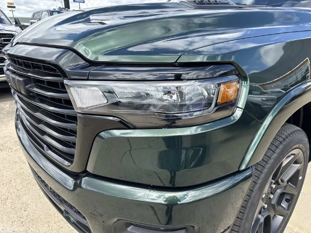 New 2027 Serrano-Green Metallic Exterior Paint RAM Laramie image 8