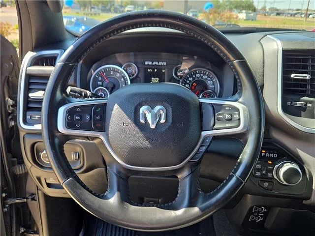 Used 2023 Granite Crystal Metallic Clearcoat RAM Big Horn/Lone Star 4x4 Crew Cab 144.5 in. WB image 14