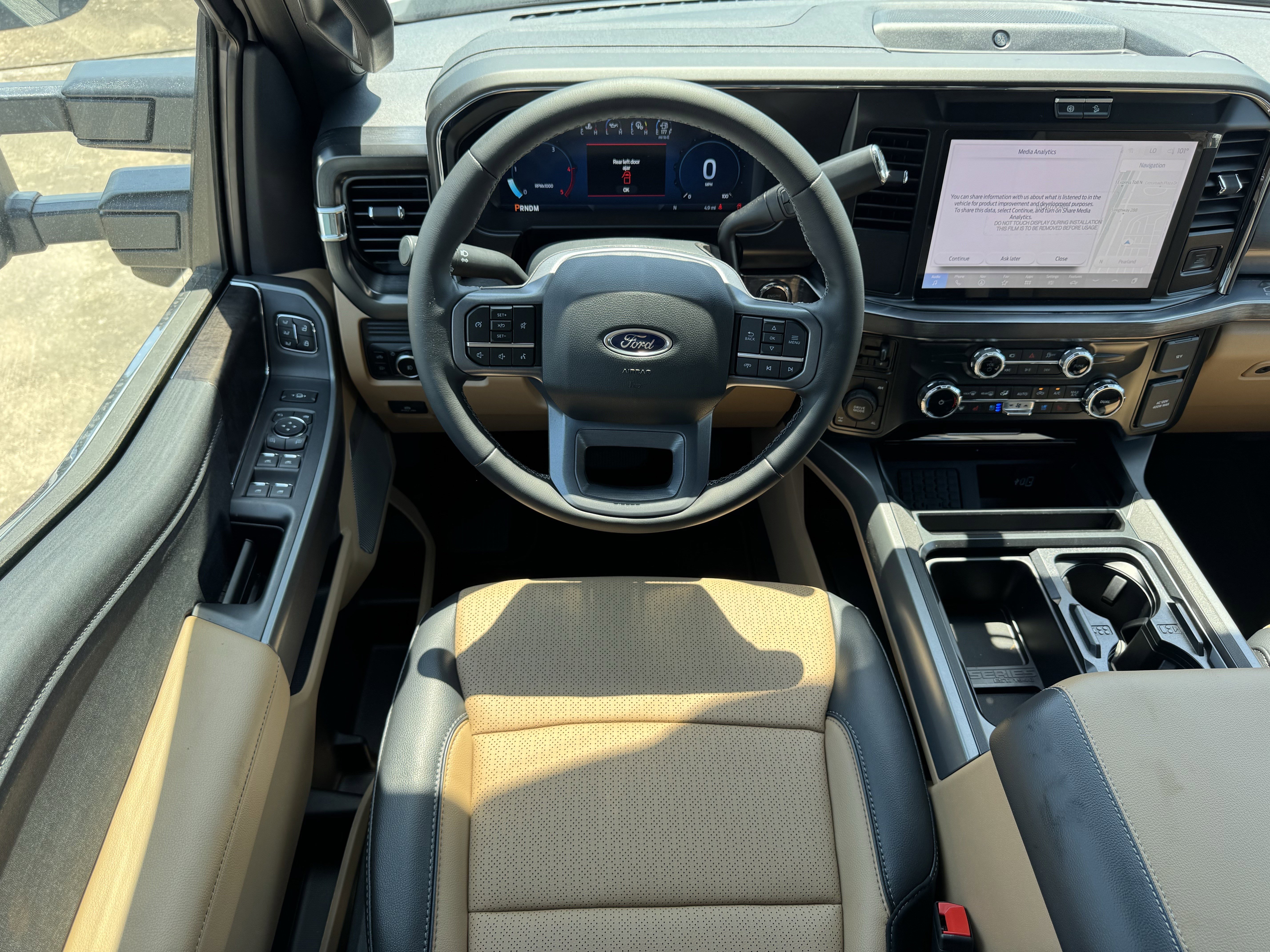 New 2026 Star White Metallic Tri-Coat Ford LARIAT image 13