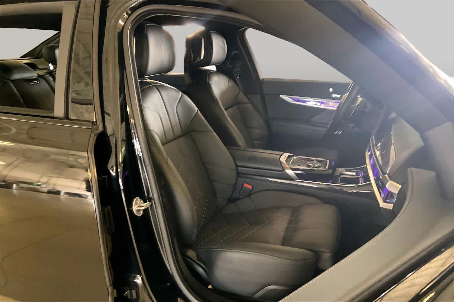 Certified Used 2023 Black Sapphire Metallic BMW 740i image 8