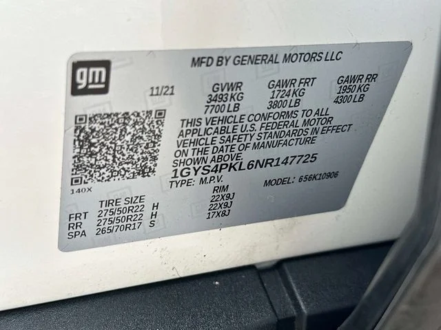 Certified Used 2022 White Cadillac Sport image 19