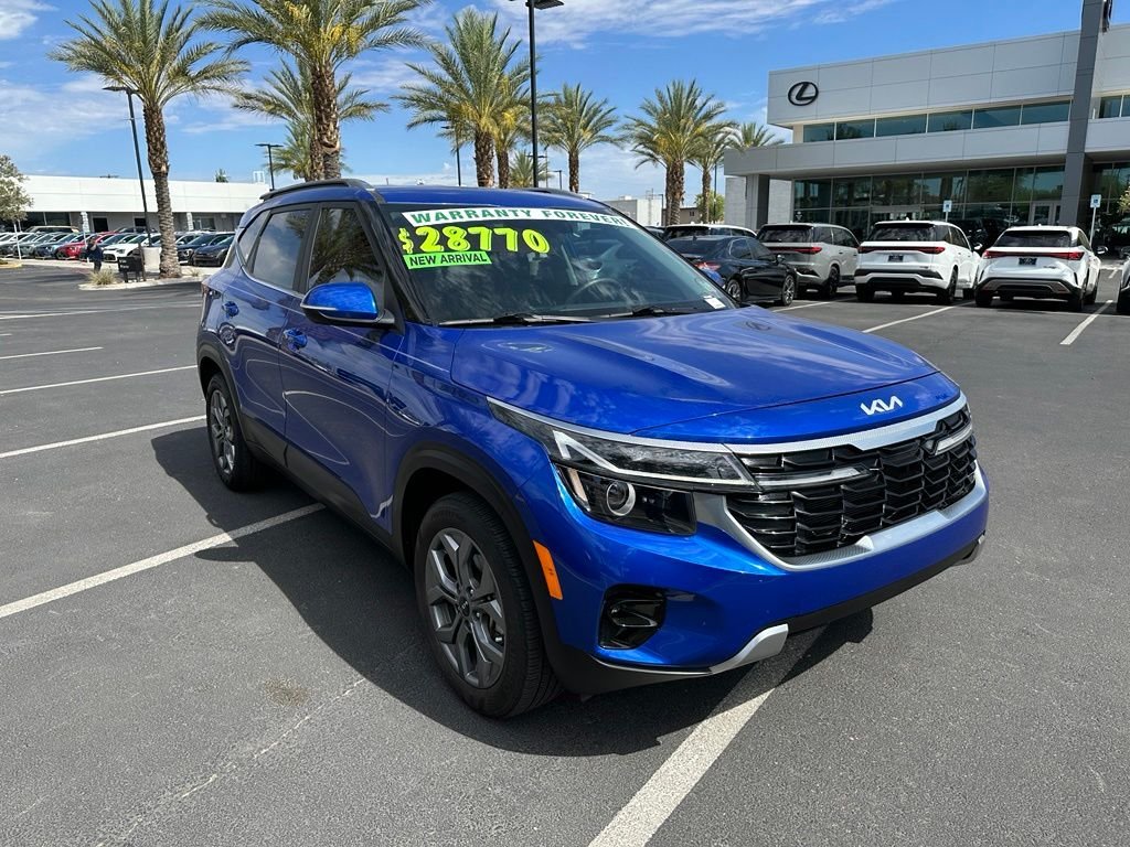 Used 2024 Blue Kia S image 22
