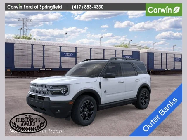 New 2026 Space White Metallic Ford Outer Banks® image 1