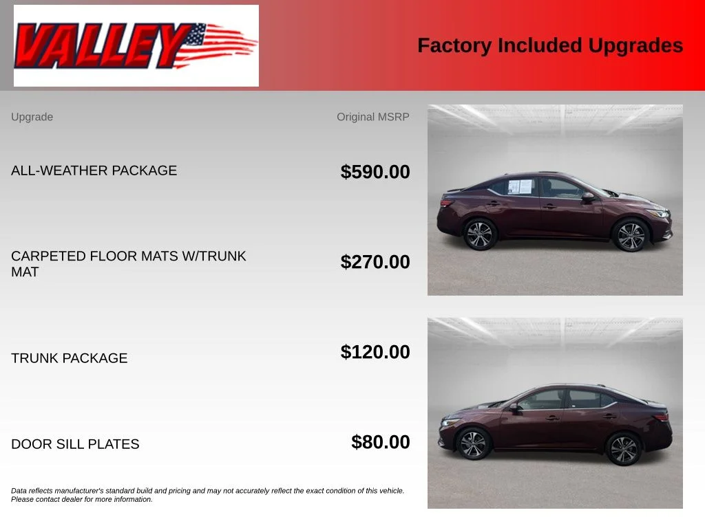 Used 2023 Red Nissan SV image 6