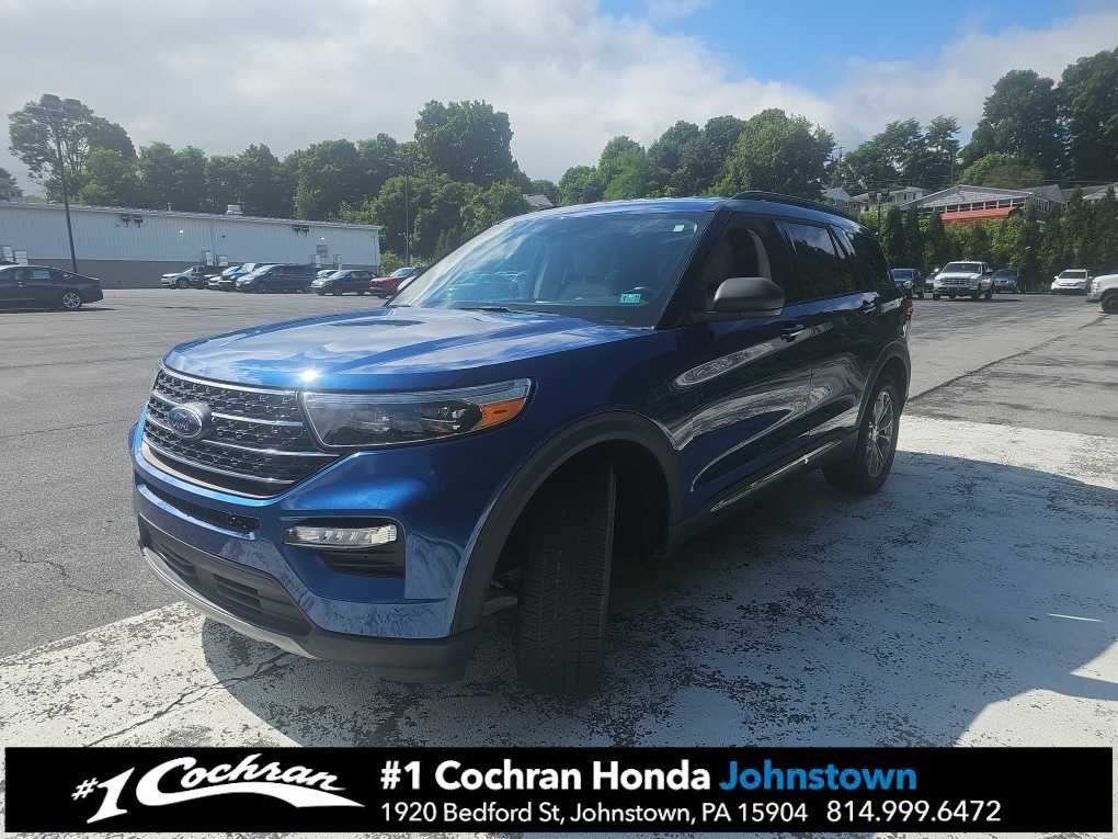 Pre-Owned 2022 Ford Explorer XLT Sport Utility in #4600707B | #1