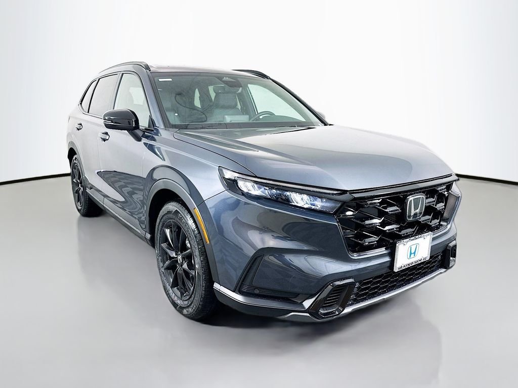 New 2026 Meteorite Gray Metallic Honda 2WD Sport-L Hybrid image 3