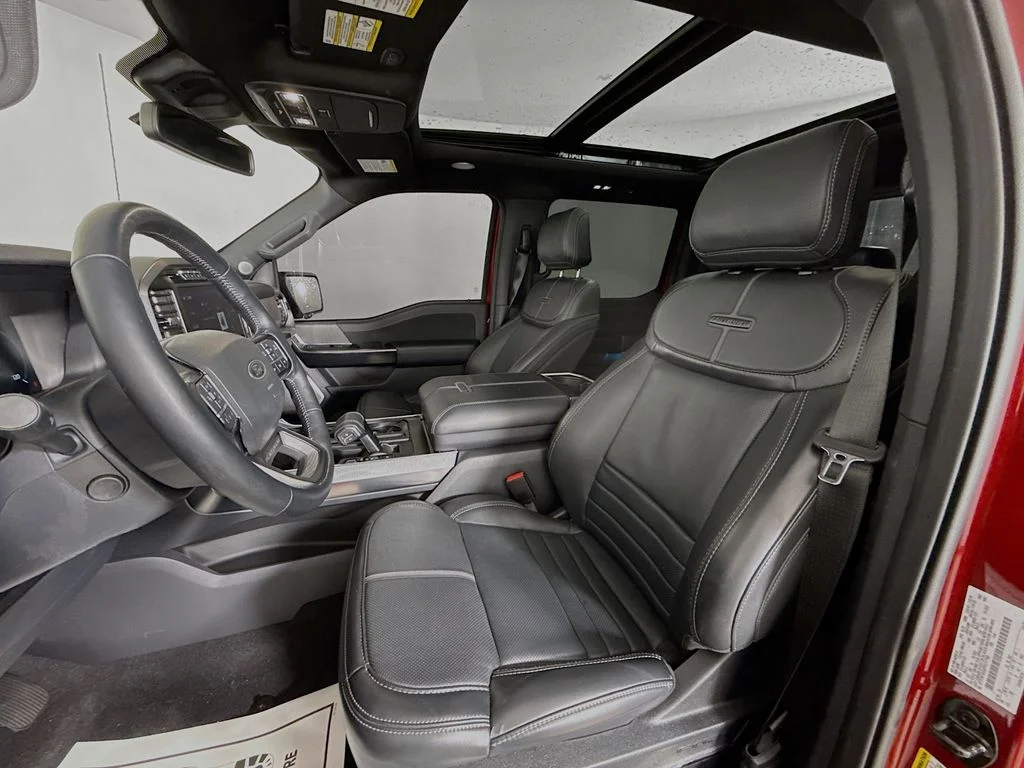 Used 2023 Rapid Red Metallic Tinted Clearcoat Ford Platinum image 22