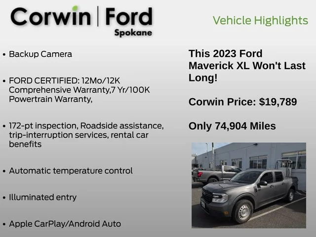 Used 2023 Gray Ford XL image 6