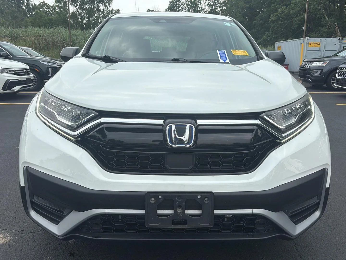 Used 2020 Platinum White Pearl Honda LX image 2