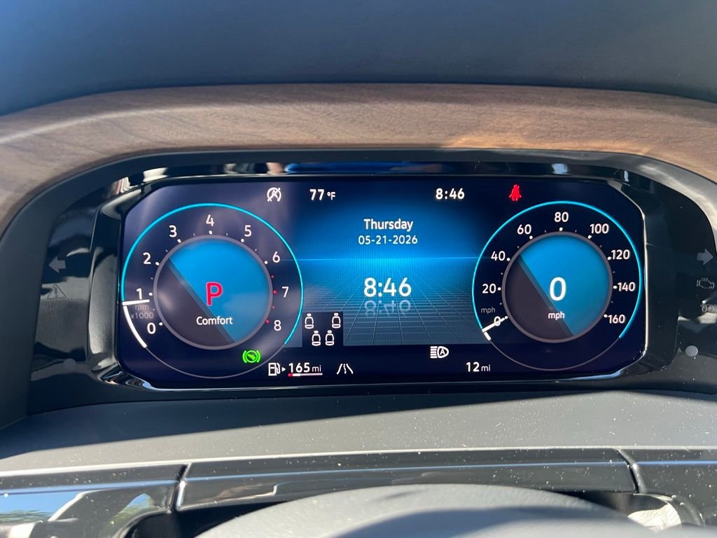 New 2026 Black Volkswagen SE w/Technology image 25