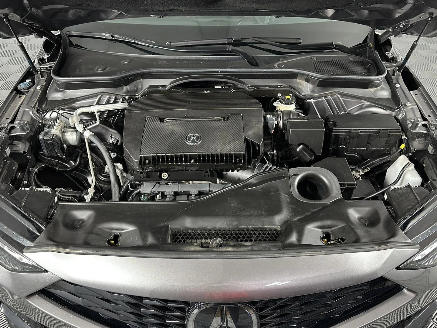 Certified Used 2025 Liquid Carbon Metallic Acura SH-AWD w/A-SPEC image 2