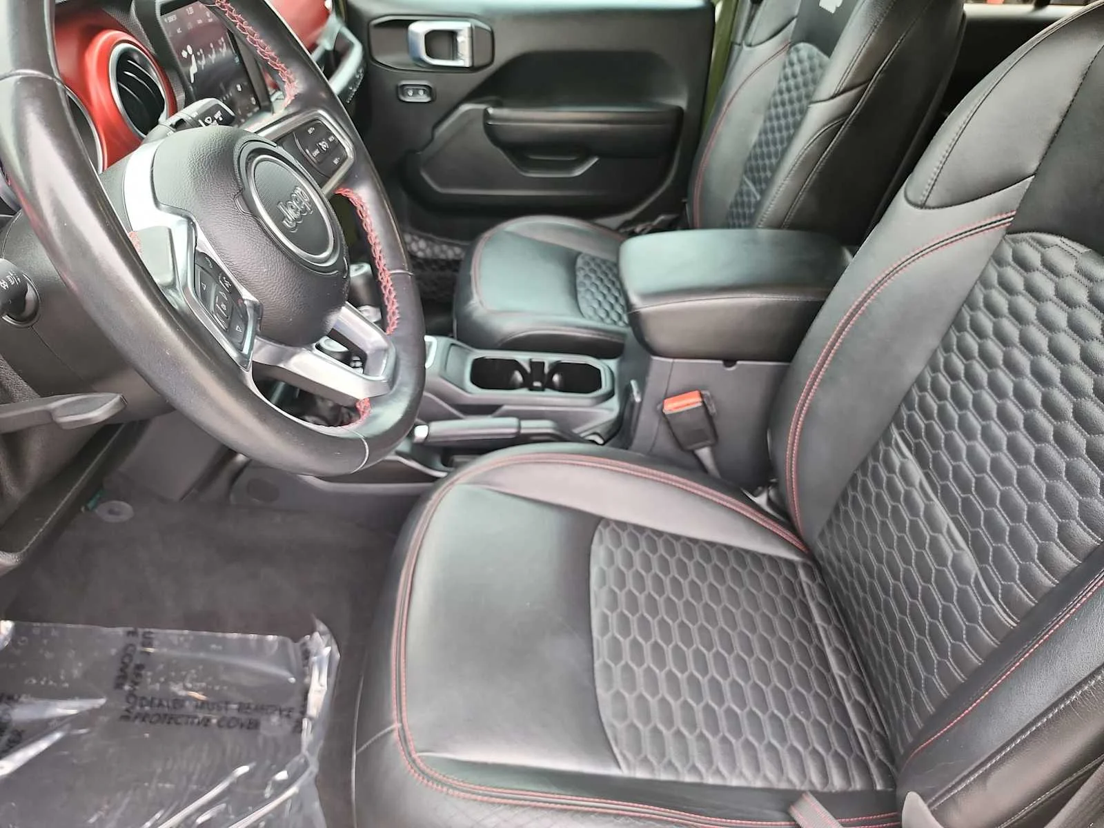 Used 2021 Sarge Green Clearcoat Jeep Unlimited Rubicon image 14