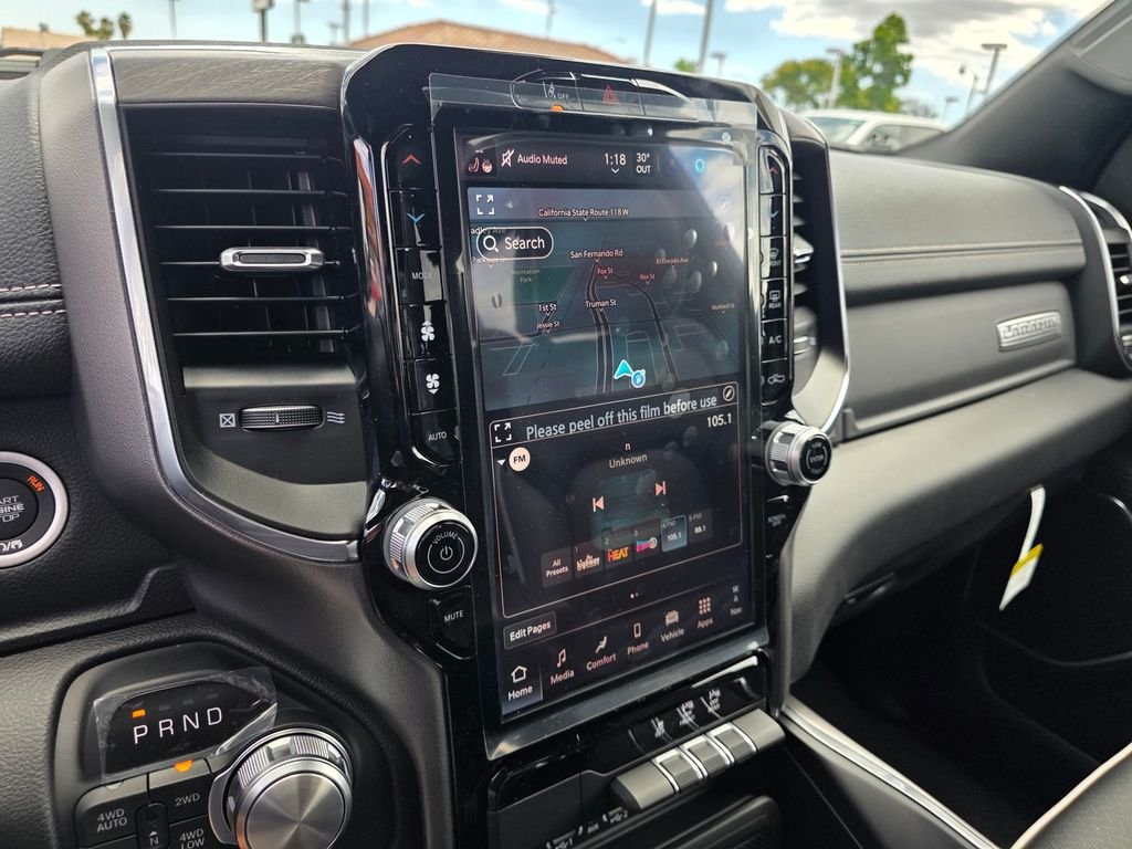 New 2026 Bright White Clear-Coat Exterior Paint RAM Laramie image 17