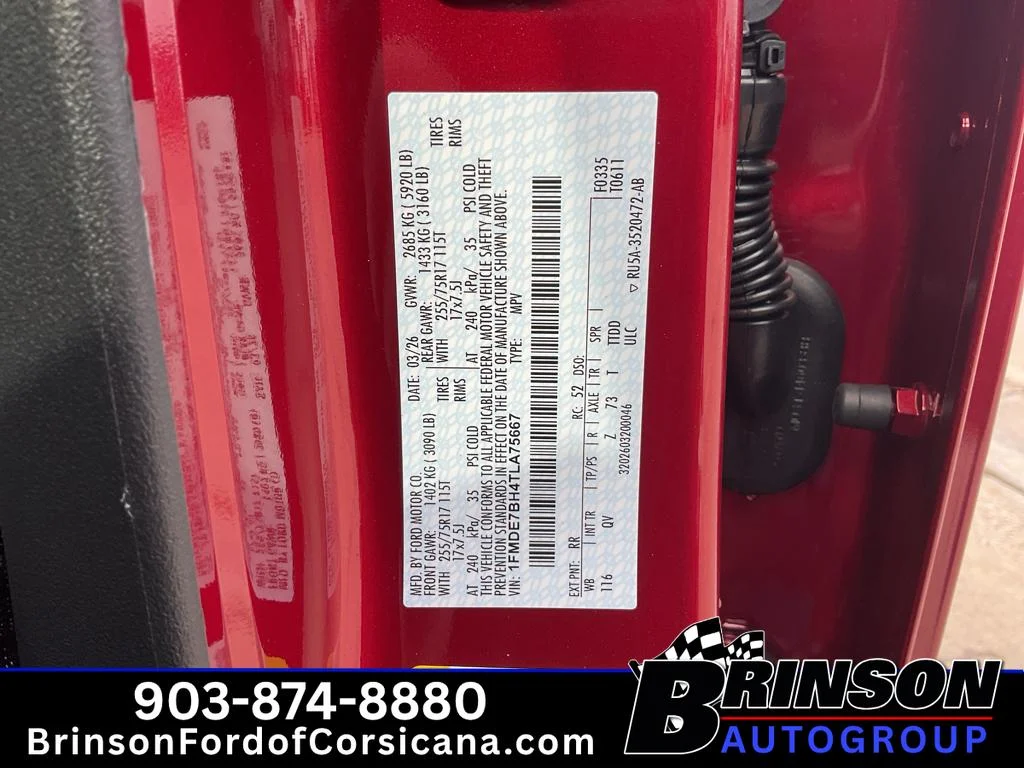 New 2026 Ruby Red Metallic Tinted Clearcoat Ford Big Bend® image 19