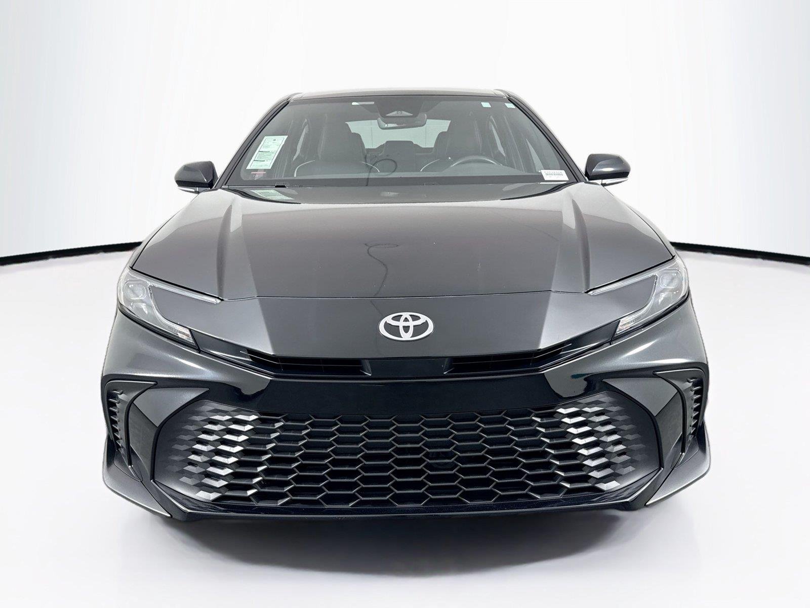 Certified Used 2025 Midnight Black Metallic Toyota SE image 8