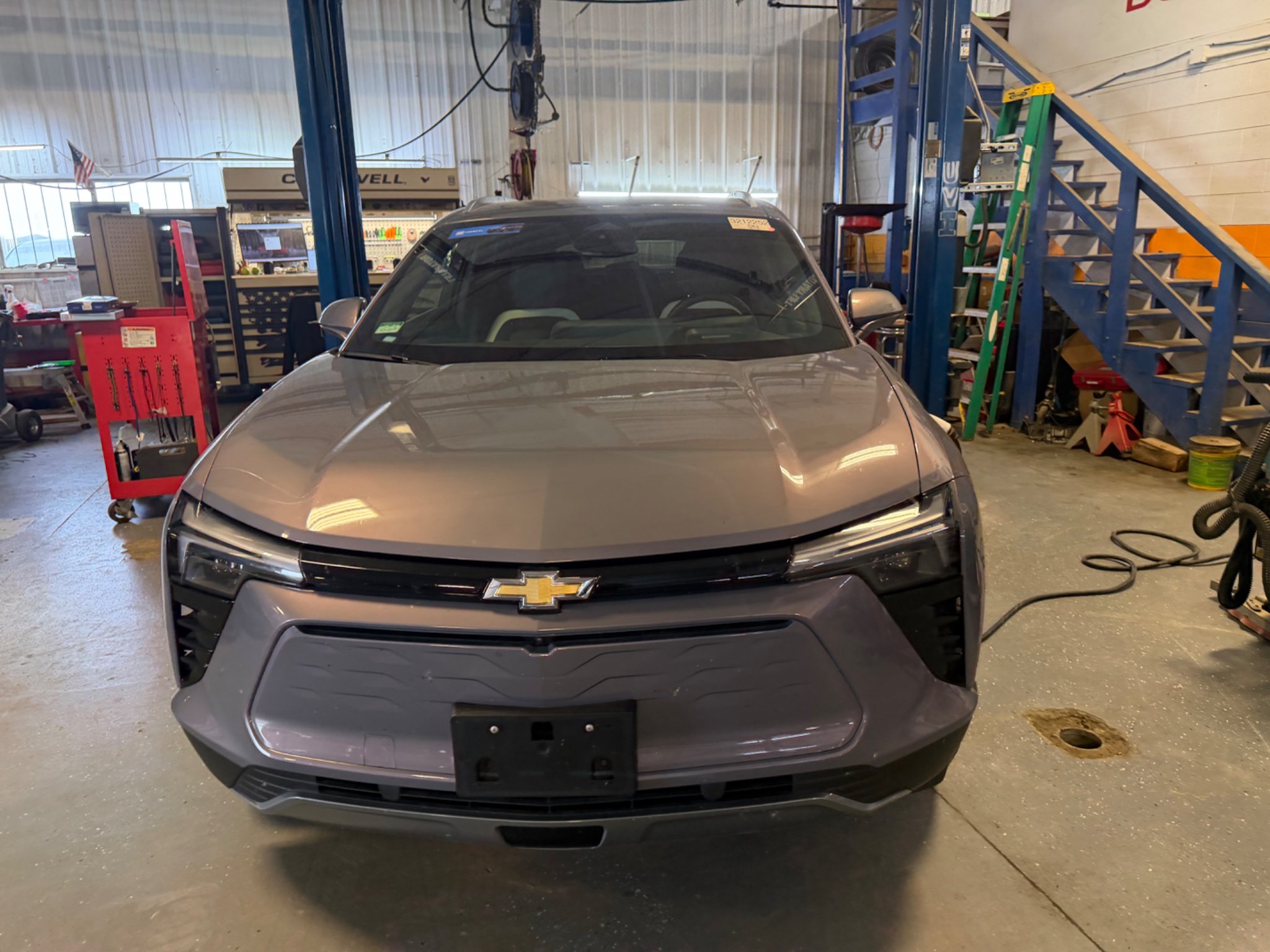 Used 2024 Galaxy Gray Metallic Chevrolet eAWD LT image 2