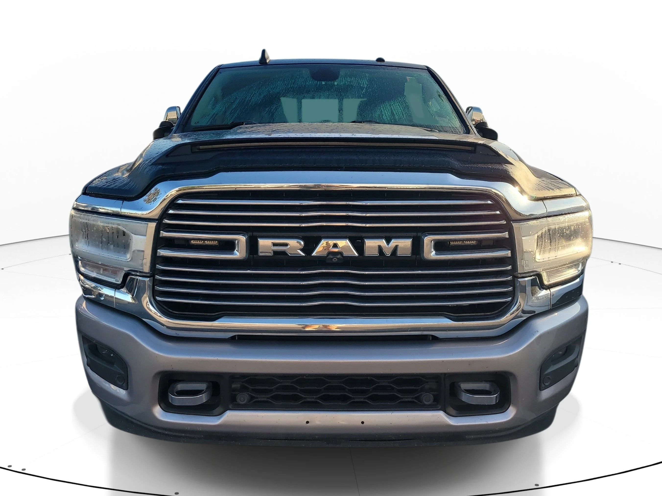 Used 2021 Patriot Blue Pearlcoat Ram Laramie image 2