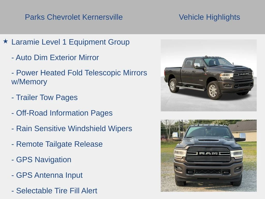 Used 2024 Gray Ram Laramie image 12